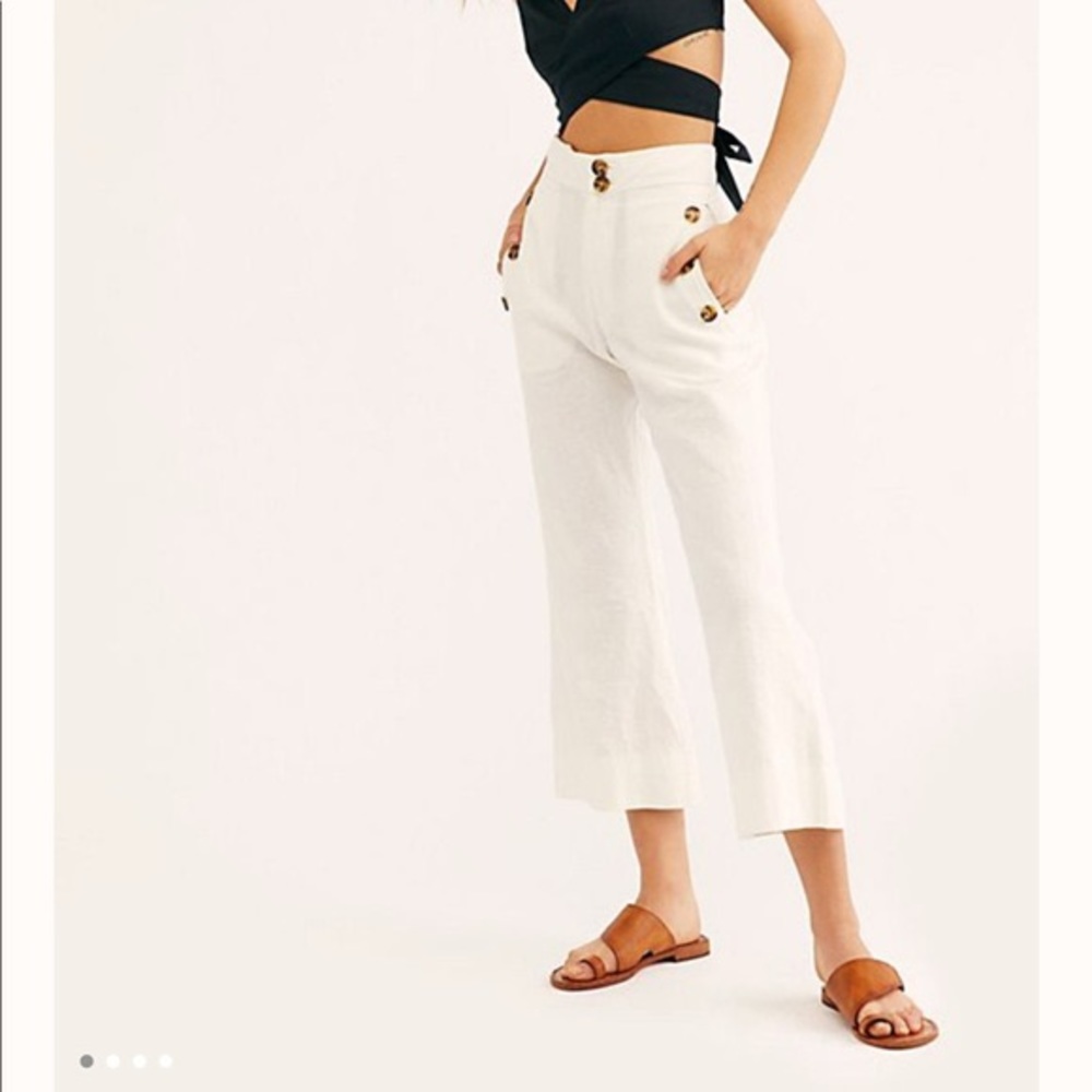 LINEN WIDE LEG - JEN’S PIRATE BOOTY GWEN PANTS
